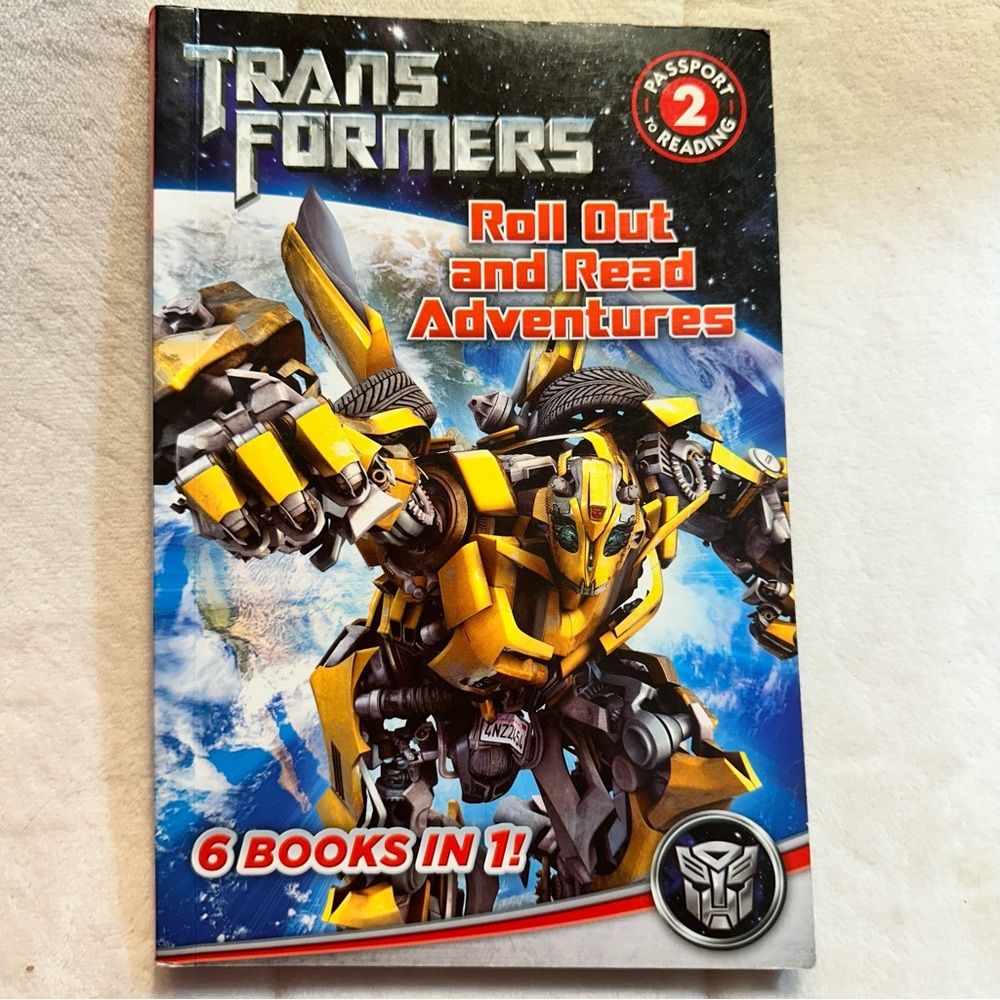 ⭐️2/$12⭐️ Transformers: Roll Out and Read Adventures Book passport level 2